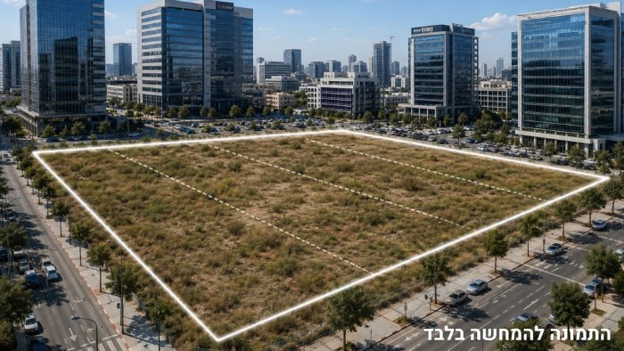 למכירה קרקע